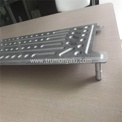 Aluminum vacuum brazing plate for battery of vehicle
